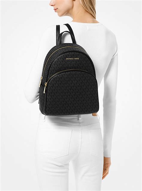 michael kors abbey medium logo backpack|Abbey Medium Logo Backpack .